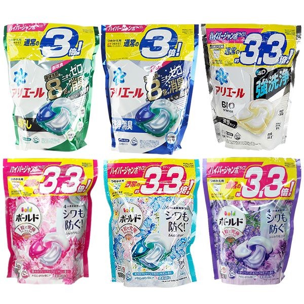 日本P&G 4D立體洗衣球(1入)補充包 款式可選 境內最新版【小三美日】 DS005918居家