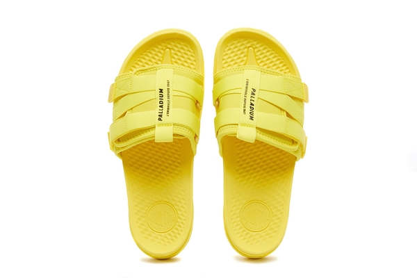 Palladium SOLEA SLIDE VELCRO 黃 潛水布 涼拖鞋 中性碼 運動 79032705