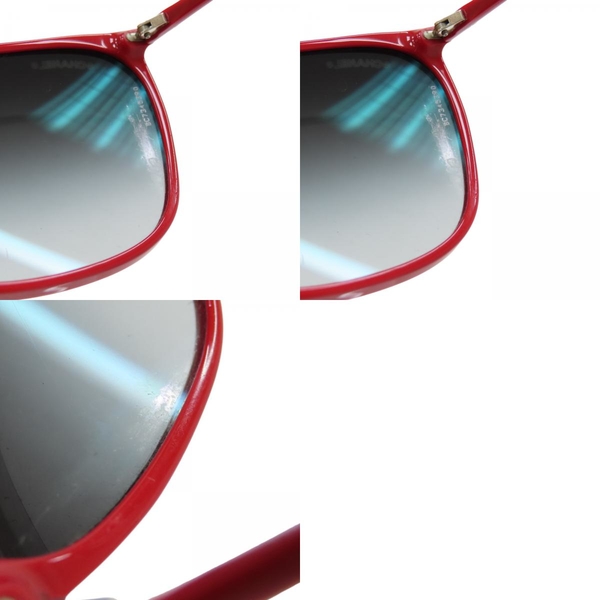 【二手名牌BRAND OFF】CHANEL 香奈兒 紅色鏡框 太陽眼鏡 5277-A product thumbnail 10