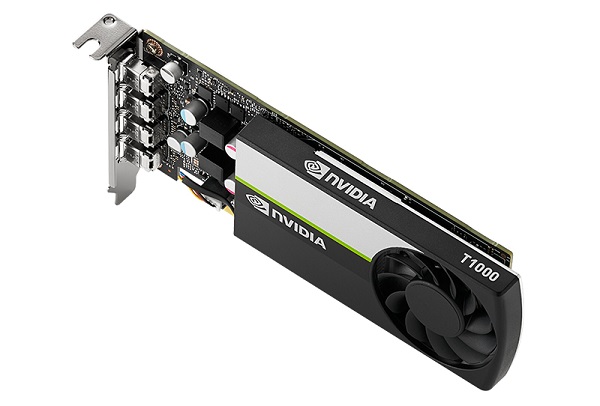 麗臺 NVIDIA T1000 4GB GDDR6 128bit 工作站繪圖卡 product thumbnail 2