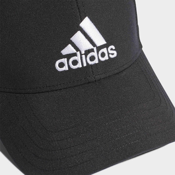 Adidas Baseball Cap 帽子 老帽 休閒 遮陽 涼感 抗紫外線 刺繡 黑【運動世界】FK0898 product thumbnail 3