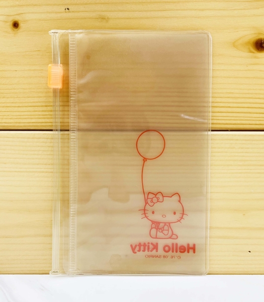 【震撼精品百貨】Hello Kitty 凱蒂貓~日本SANRIO三麗鷗 KITTY六孔補充年曆夾鏈袋-氣球*59127 product thumbnail 3