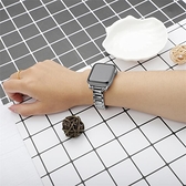 錶帶系列 新款串珠金屬適用蘋果手錶帶iwatch87124563 SE 不銹鋼ultra 44mm