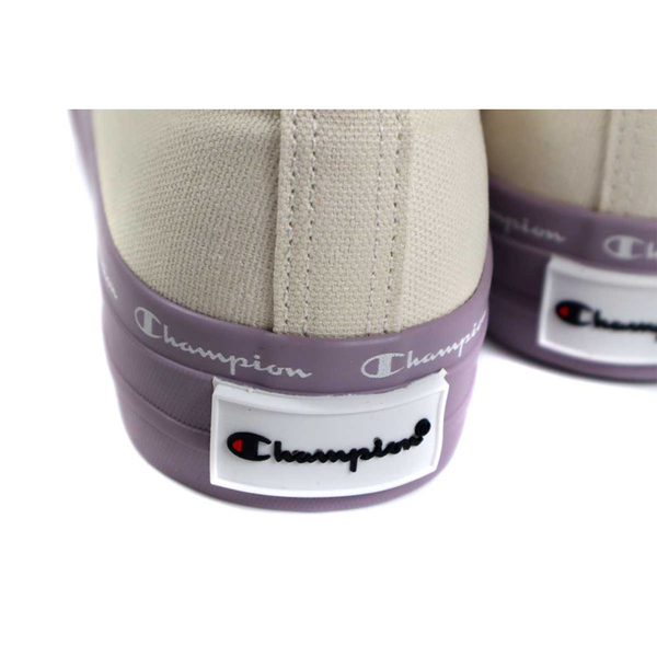 CHAMPION 帆布鞋 休閒鞋 米/紫 女鞋 USLS-3013-79 no089 product thumbnail 4