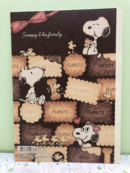 【震撼精品百貨】史奴比Peanuts Snoopy ~SNOOPY A4筆記本-餅乾#82598 product thumbnail 4