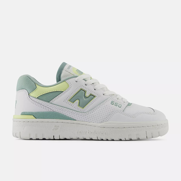 NEW BALANCE 550系列 休閒鞋 女 運動鞋 B楦 抹茶綠 穿搭 BBW550EB