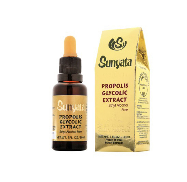 Sunyata ponlee 巴西蜂膠 黃金級高濃度綠蜂膠滴劑 30ml 無酒精無臘【南風百貨】