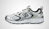 New Balance 男款 銀黑灰色 運動 慢跑鞋 ML408C【KAORACER】