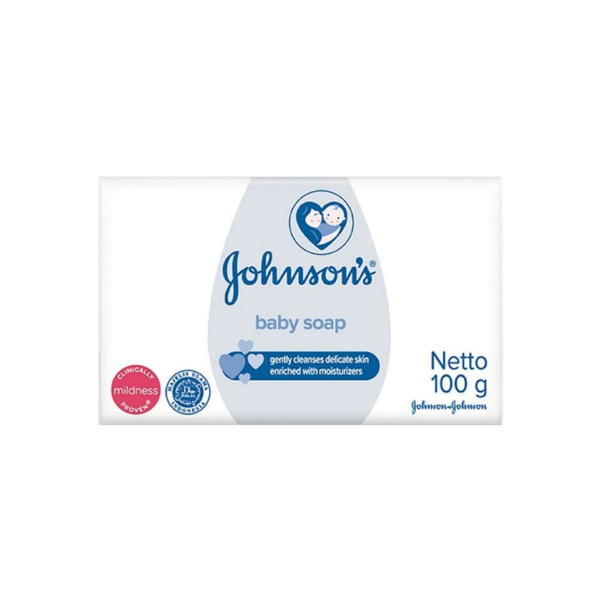 嬌生 Johnson's嬰兒香皂-原味滋潤/花朵馨香/牛奶滋養 (100g/個)【杏一】 product thumbnail 3