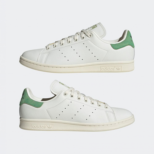 adidas STAN SMITH 休閒鞋 男女 運動鞋 三葉草 皮革 白綠 FZ6436 穿搭 復古