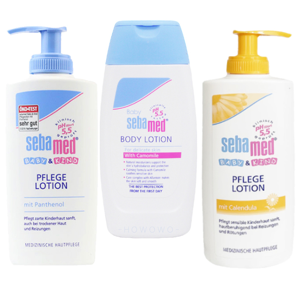 施巴 Sebamed 嬰兒潤膚乳液 200ml 金盞花植萃乳液 PH5.5 聖約翰花 按壓式 寶寶乳液 嬰兒護膚乳液 2452