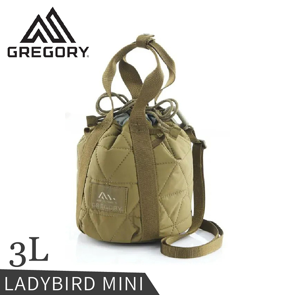 【GREGORY 美國 3L LADYBIRD MINI 兩用水桶包《鼠尾草綠》】140955/側背包/腰包/休閒包/兩用包