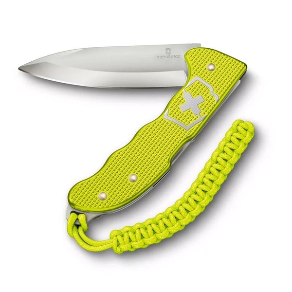 【Victorinox 瑞士維氏】瑞士刀 HUNTER PRO ALOX 2023 年限量版 136mm-電光黃 (0.9415.L23)