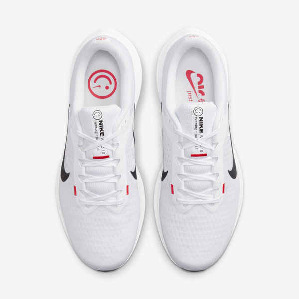 Nike Air Winflo 10 男 慢跑鞋 運動 路跑 訓練 基本款 白黑 DV4022-100 + product thumbnail 4