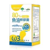 優杏~80%魚油(含Omega-3)軟膠囊60粒/盒