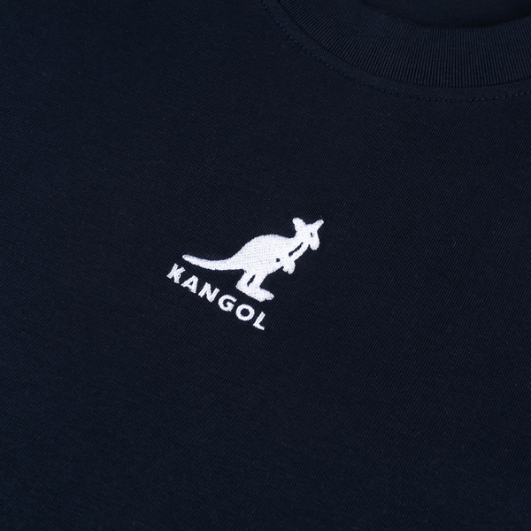 KANGOL 厚棉 長版小LOGO洋裝 女 6322158111 灰 6322158180 藍 product thumbnail 9