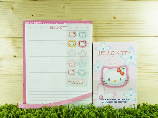 【震撼精品百貨】Hello Kitty 凱蒂貓~信籤組~粉櫻桃圖案【共1款】