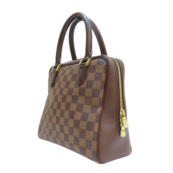 LOUIS VUITTON LV 路易威登 棕色 棋盤格帆布 Brera 手提包 金扣 N51150 【二手名牌BRAND OFF】 product thumbnail 3