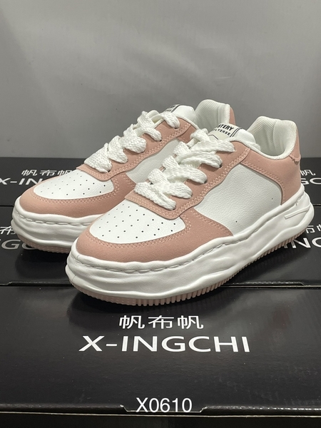 X-INGCHI 女款 休閒帆布鞋 粉白款 X0610 【KAORACER】 product thumbnail 2