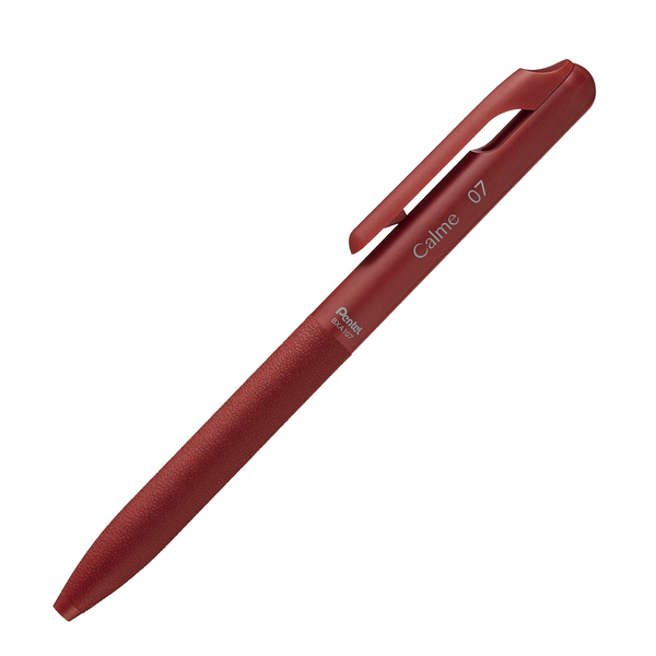 Pentel飛龍 BXA107 0.7 Calme輕油筆-紅桿