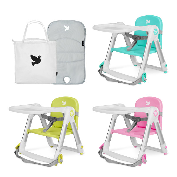 APRAMO FLIPPA摺疊式兒童餐椅(4色)原QTI【贈椅墊+收納袋】