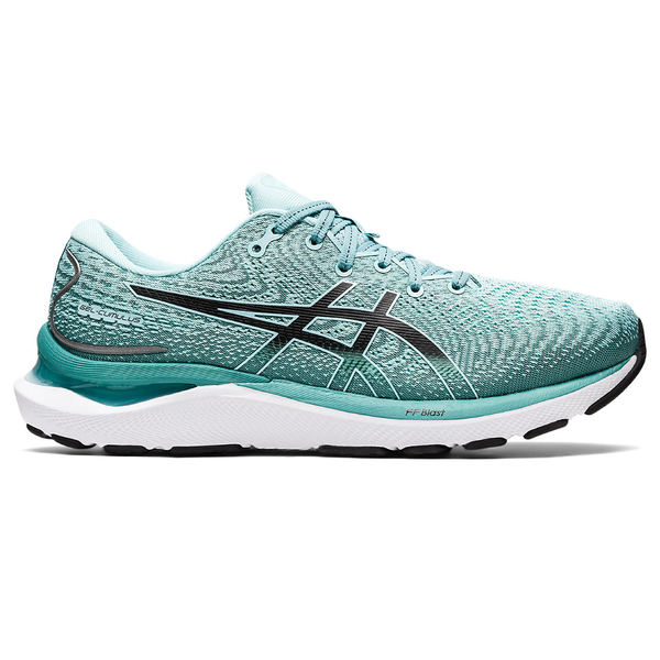 ASICS GEL-CUMULUS 24 D 女鞋 慢跑 緹花網布 輕量 緩震 綠【運動世界】1012B205-300