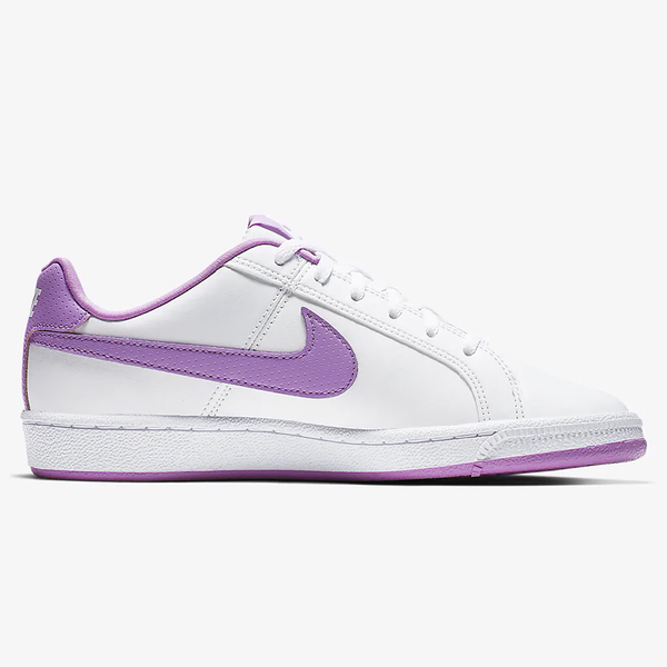 ★現貨在庫★ NIKE Court Royale GS 女鞋 大童 休閒 板鞋 白 粉紫 【運動世界】 833654-103 product thumbnail 3