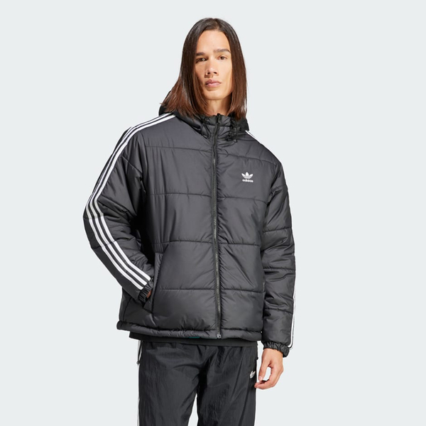 adidas ADIC REV JKT 保暖 外套 男款 連帽外套 兩面穿 黑綠 HZ0690