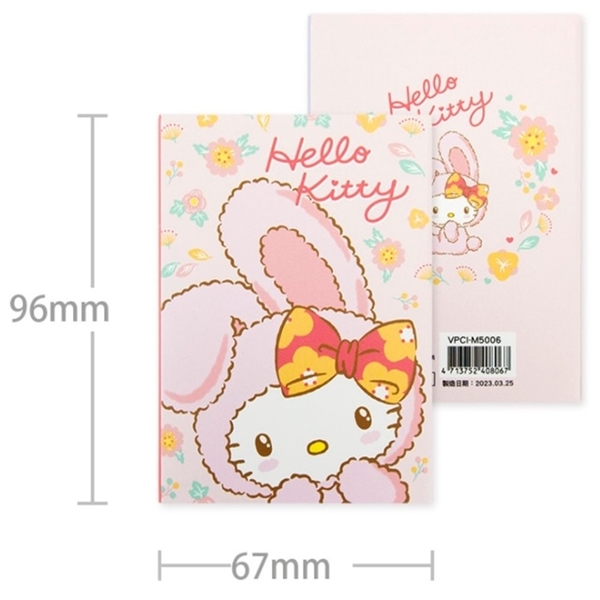 小禮堂 Hello Kitty 便條紙本 (粉兔子裝款) 4713752-408067 product thumbnail 3