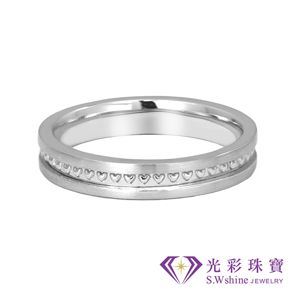 【光彩珠寶】婚戒 18K金結婚戒指 女戒 玫瑰之愛 product thumbnail 2