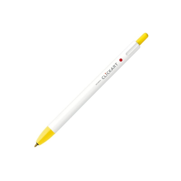 斑馬ZEBRA 按鍵式彩色筆(WYSS22) 標準色系-黃