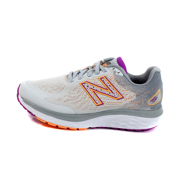 NEW BALANCE FRESH FOAM 680 運動鞋 復古鞋 女鞋 灰/橘 W680GN7-D no101 product thumbnail 2