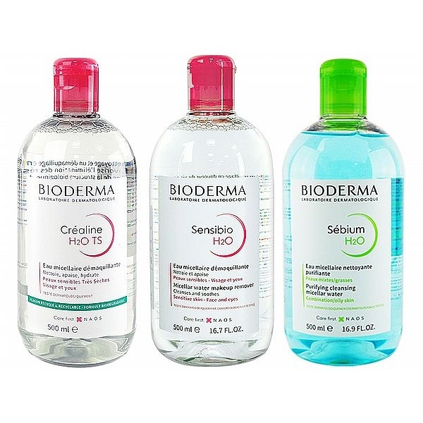 BIODERMA 高效潔膚液(500ml) 敏感肌／控油平衡(原淨研)／TS-加強保濕 款式可選【小三美日】 D645851