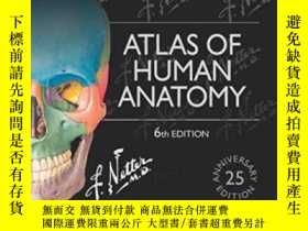 二手書博民逛書店Atlas罕見Of Human AnatomyY364682 Frank H. Netter Md Saund