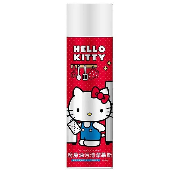 小禮堂 Hello Kitty 廚房清潔慕斯 500ml (少女日用品特輯) 4716814-968325