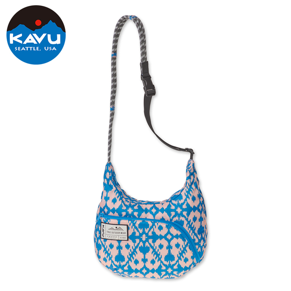 【西雅圖 KAVU】Saskatoon Satchel 休閒斜背包 衝浪印跡 #9132