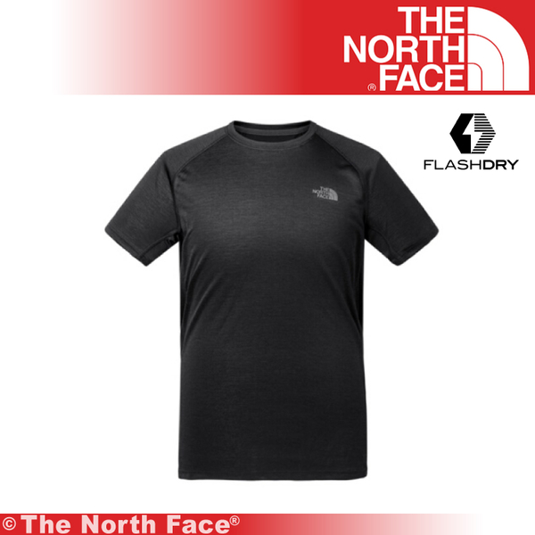 【The North Face 美國 男 短袖排汗衣/黑L《黑》】3F1Y/吸濕排汗/透氣/排汗衣/休閒衣/運動衣