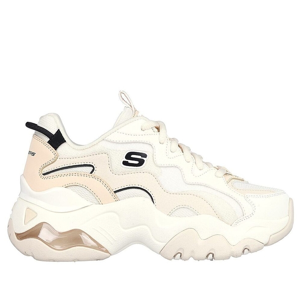 Skechers D'lites 3.0 Air 女 運動 休閒鞋 厚底 舒適 老爹鞋 米色 復古 896254NAT