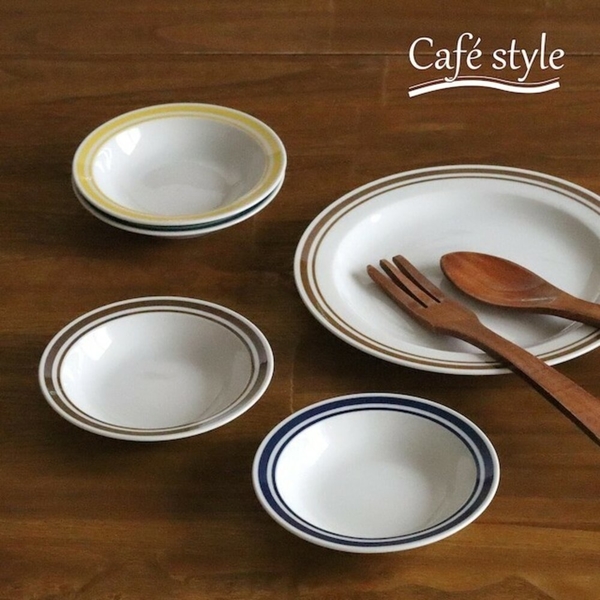 日本製 咖啡廳風格 飯碗 餐盤 盤子 淺盤 早餐盤 甜點盤 碗 湯碗 簡約 咖啡廳風格 飯碗 餐盤 盤子 product thumbnail 2