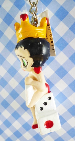 【震撼精品百貨】Betty Boop_貝蒂~鎖圈-撲克女郎 product thumbnail 4