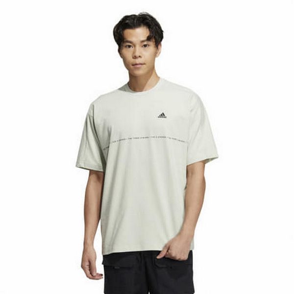 ADIDAS 男棉海藻綠TSHIRT KAORACER IA9450