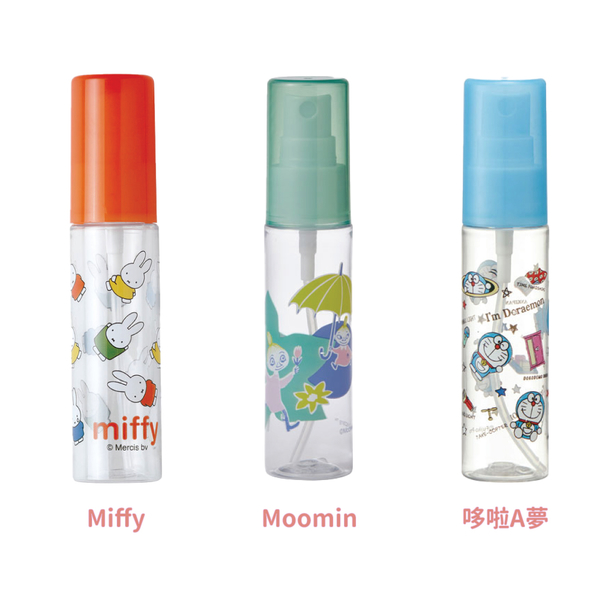 小禮堂 隨身透明噴霧罐 30ml 三麗鷗 Kitty 美樂蒂 哆啦A夢 小小兵 Miffy product thumbnail 7