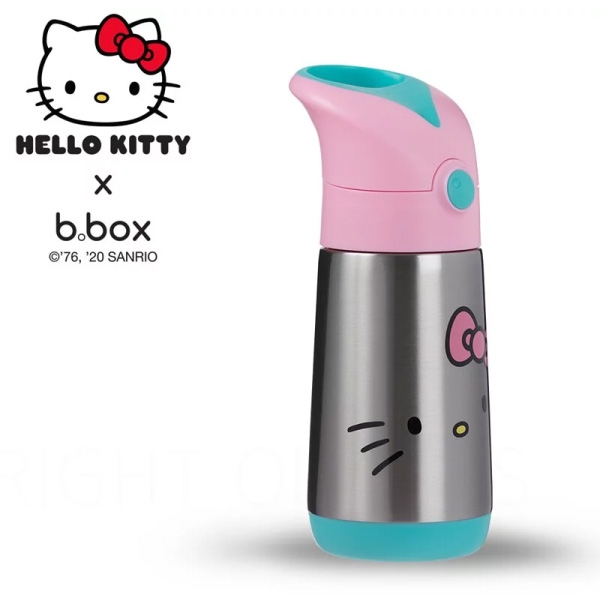 澳洲 b.box 不鏽鋼吸管保冷/保溫杯-百變Kitty/Kitty product thumbnail 5