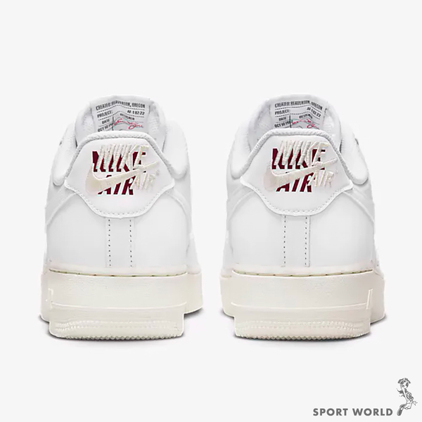 【現貨】NIKE Air Force 1 男鞋 休閒 40週年 金扣 白DQ7664-100 product thumbnail 7