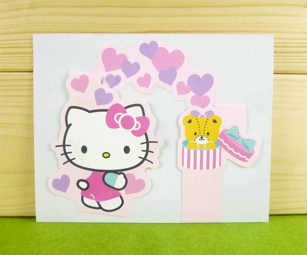 【震撼精品百貨】Hello Kitty 凱蒂貓~卡片-小熊(M)