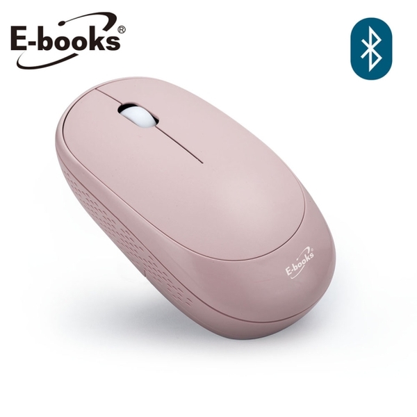 E-books M59 藍牙智能省電超靜音無線滑鼠-粉