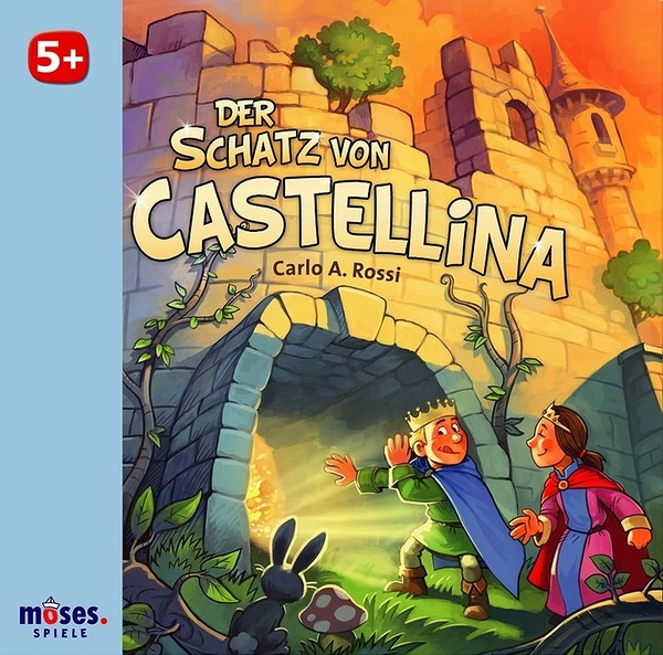 『高雄龐奇桌遊』 卡斯特利的寶藏 Der Schatz von Castellina 附中文說明書 正版桌上遊戲專賣店