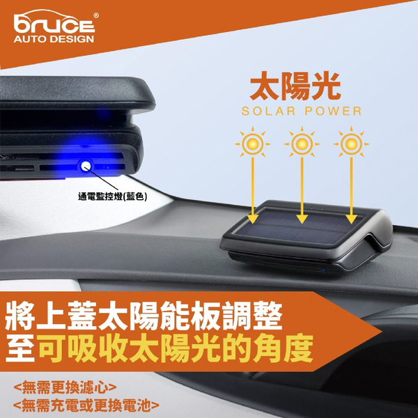 BRUCE 太陽能臭氧空氣淨化機 product thumbnail 4