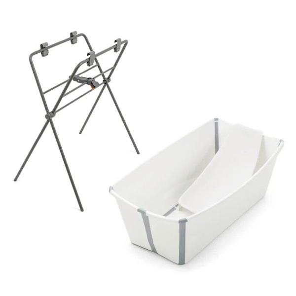 挪威 Stokke Flexi Bath 摺疊感溫浴盆全套組(浴盆+嬰兒浴架+立架)澡盆 product thumbnail 5