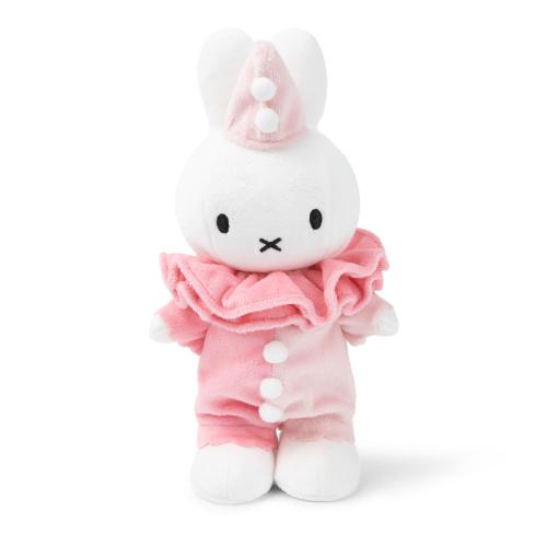 荷蘭BON TON TOYS Miffy米菲兔填充玩偶- 頑皮兔 粉 24cm